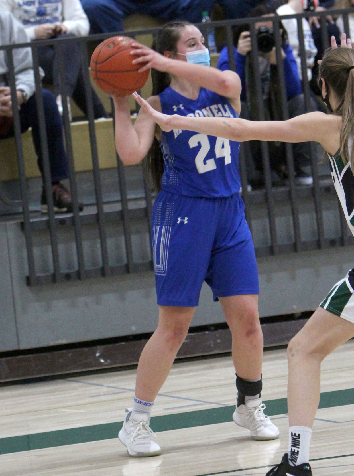McDonell girls basketball at Northwood 2-18-21